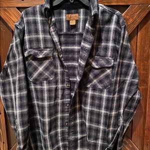 St John’s Bay flannel size medium.